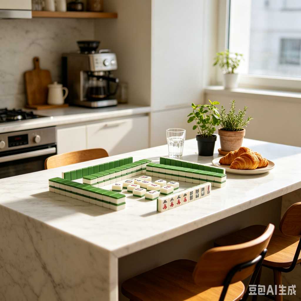 desktop decoration mahjong set