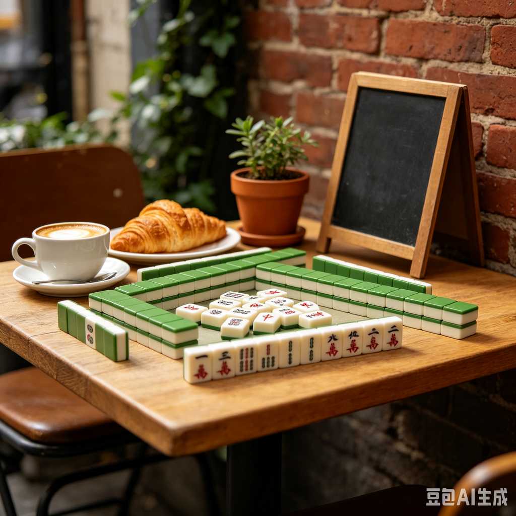 pink crystal mahjong set